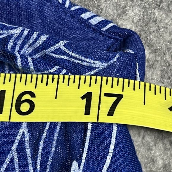 Rabbit Rabbit Rabbit Designs Sheer Maxi Dress Women’s 8 Blue Long Floral Lined - Picture 5 of 17